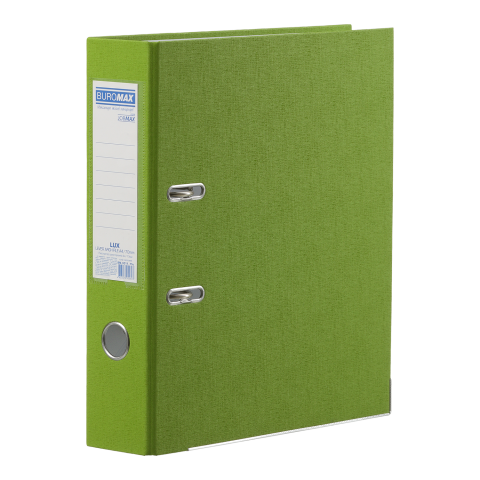 Папка-реєстратор BUROMAX (BM.3011-15c) А4, 70/75 мм (внутр./зовн.), салатовий